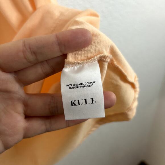 THE MODERN KULE ORANGE SLICE PEACH Tee Womens Size XL NWT NEW - Picture 10 of 10